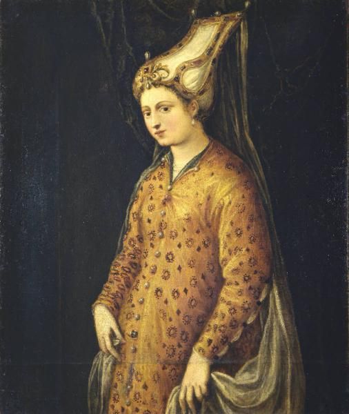 A Lady in Turkish Dress ca 1560 attributed to Jacopo Tintoretto Location TBD